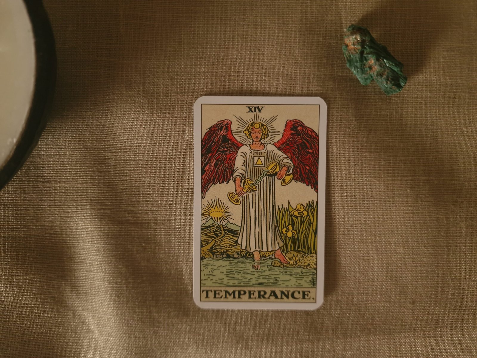 La templanza tarot