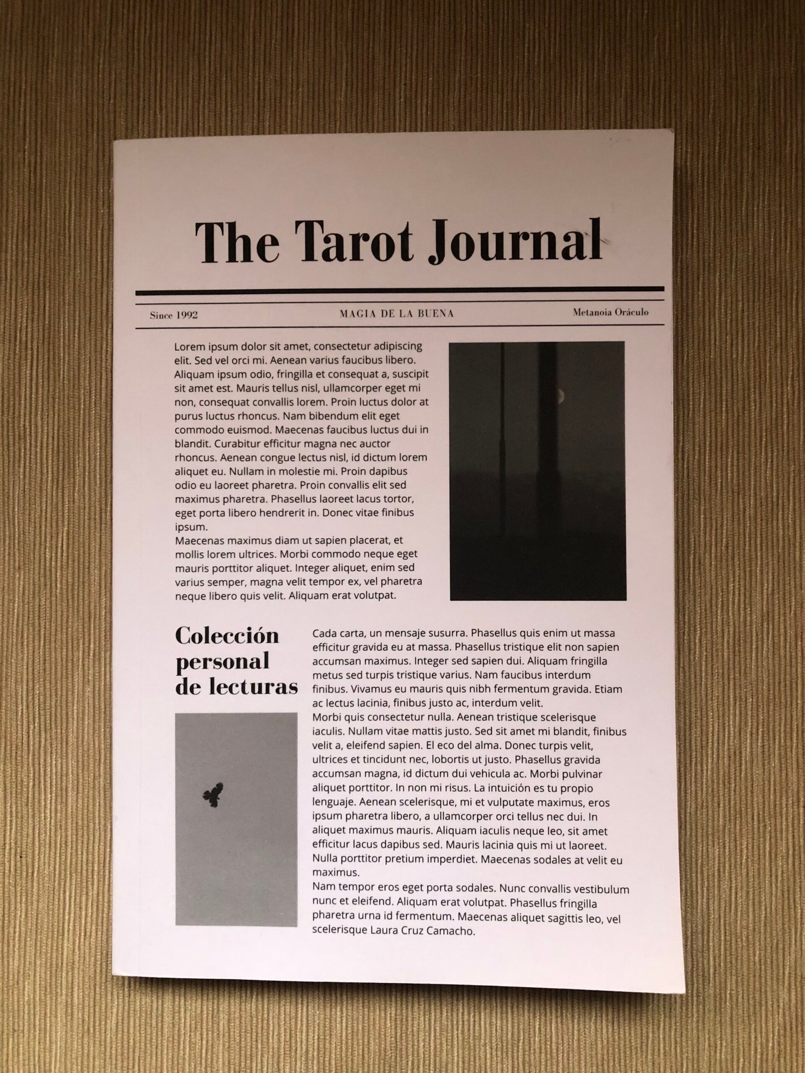 diario de tarot