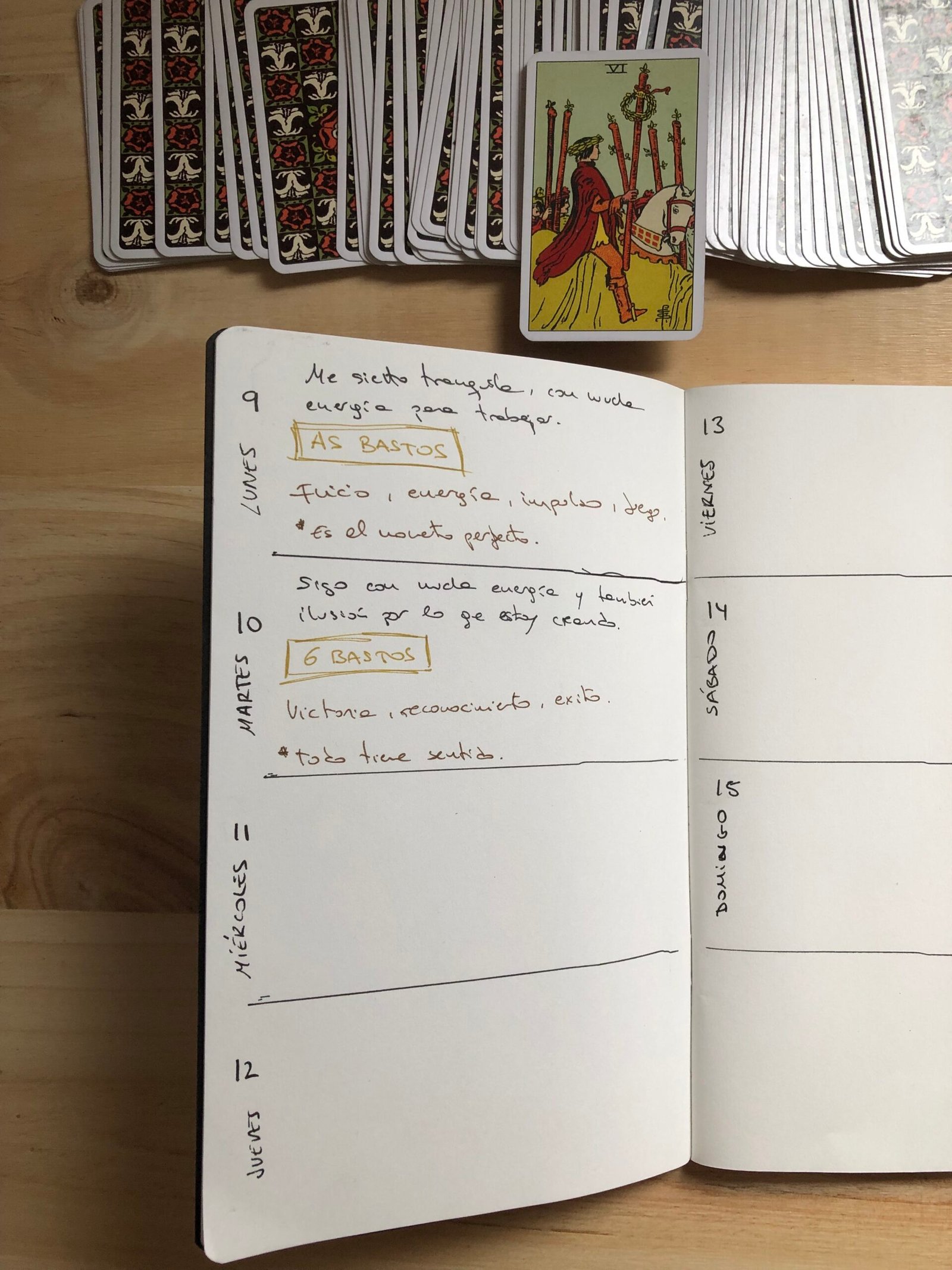 tarot journal